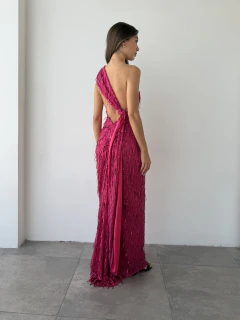 Vestido fiore flecos v14915 - comprar online