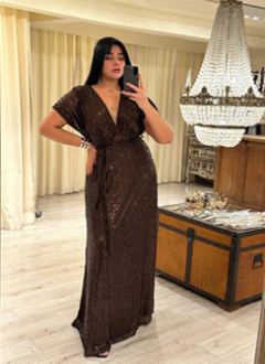 Vestido Pixie lentejuela -V1217