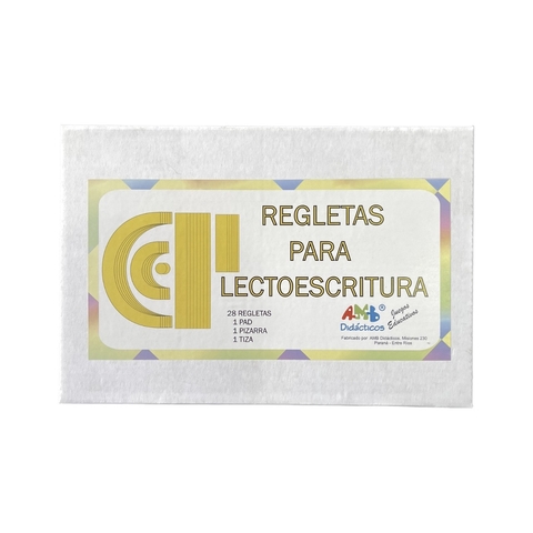 Regletas para Lectoescritura