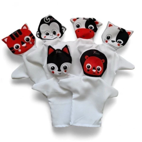 Títere manopla alto contraste - comprar online