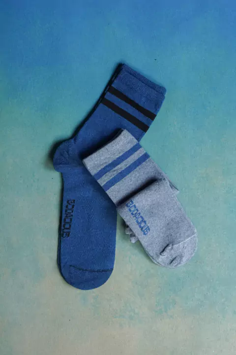 MEDIAS LINES CLASSIC PACK X 2