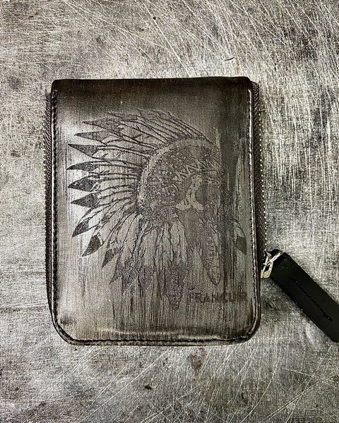 Billetera Gran Jefe smoke