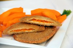Milanesas de soja rellenas de calabaza (2u)