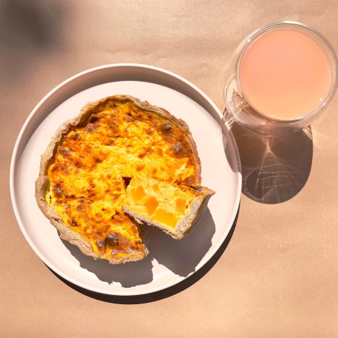 Tarta Integral de Calabaza y Muzzarella (Individual) . ALEGRÍA DE VIVIR - comprar online