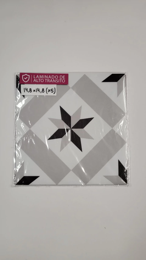 SALE 457 | Azulejos Varsoiva Gris 14.8x14.8cm (x5) LAMINADOS - comprar online