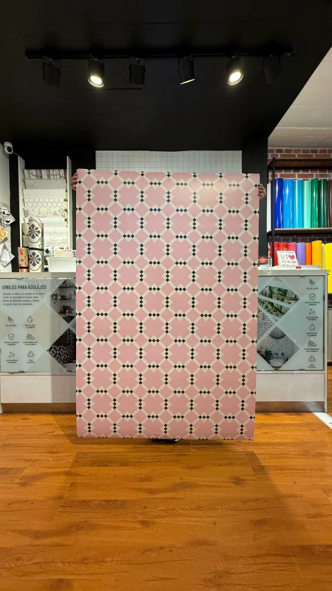 SALE 470 | Trama rosa SIN LAMINAR 157x105cm - comprar online