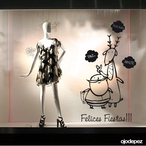 vinilo felices fiestas 014