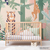 mural infantil de selva