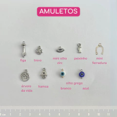 Imagem do Colar Elos Charms Ródio Branco