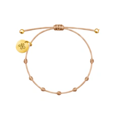 Pulseira 7 Nós Banhada a Ouro 18K (monte a sua!) - Amica Mia