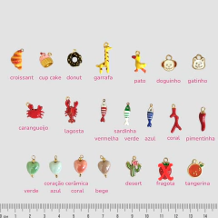 Pulseira 7 Nós Charms Banhada a Ouro 18K (monte a sua!) - Amica Mia