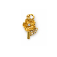 [PINGENTE] Flor zirc