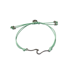 Pulseira Mini Onda Prateada