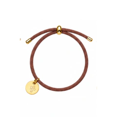 Pulseira Crear Rope Banhada a Ouro 18K - Amica Mia