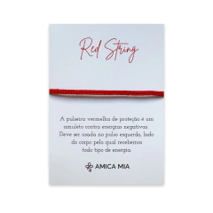 Pulseira Vermelha Proteção