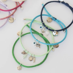 Pulseira Creare Banhada a Ródio Branco - Amica Mia