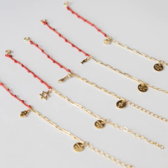 Pulseira Pixie Vermelha 7 Nós on internet