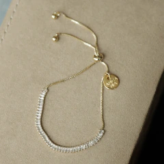 Pulseira Riviera Baguete