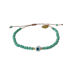 Pulseira Olhinho Grego Cristais