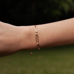 Pulseira Elo Triplo Cartier - comprar online