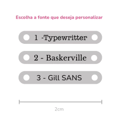 Pulseira Plaquinha Personalizada (P) Banhada a Ródio Branco on internet