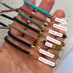 Pulseira Melinda Personalizada - Amica Mia