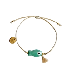 Pulseira Peixe Turquesa na internet