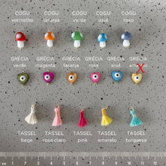 Pulseira TRE Banhada a Ouro 18K Charms - Amica Mia