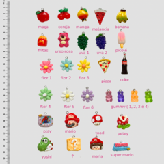 Charms Avulsos (Kit) - loja online