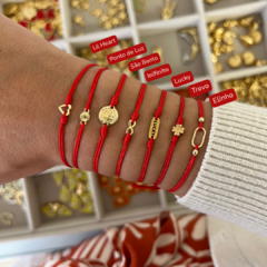 Pulseiras Vermelhas Fininhas - Amica Mia