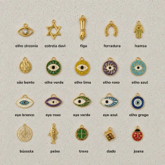 Chaveiro Letras Fun Charms - Amica Mia
