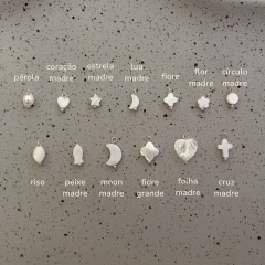 Pulseira TRE Banhada a Ródio Branco Charms - Amica Mia