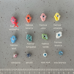 Choker Pixie Charms Banhada a Ródio Branco (monte a sua!) na internet