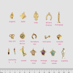 Image of Colar Longo Creare Banhado a Ouro 18K (monte o seu!)