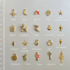 Choker Tecidinho Veludo Charms - loja online