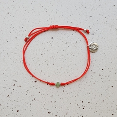 Pulseira Trevo Banhado a Ródio branco - loja online