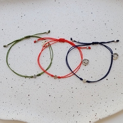 Pulseira Trevo Banhado a Ródio branco na internet