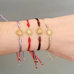 Pulseira Mini Sol Dourado - buy online