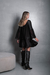 Vestido Girasol negro - Silvina Ledesma Store
