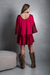 Imagen de Vestido Girasol bordo