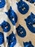 MANTA TEJIDA ROY azul