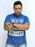 T-Shirt - Conforto no Desconforto - Azul - comprar online