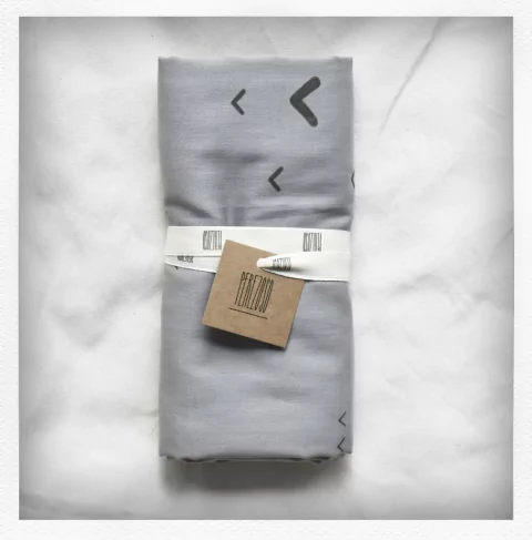 mantita de voile para bebé 100% algodón estampas originales perezoso
