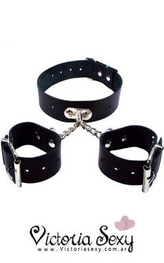 inmovilizador Collar corto con Esposas Premium Art 7342 - tienda online