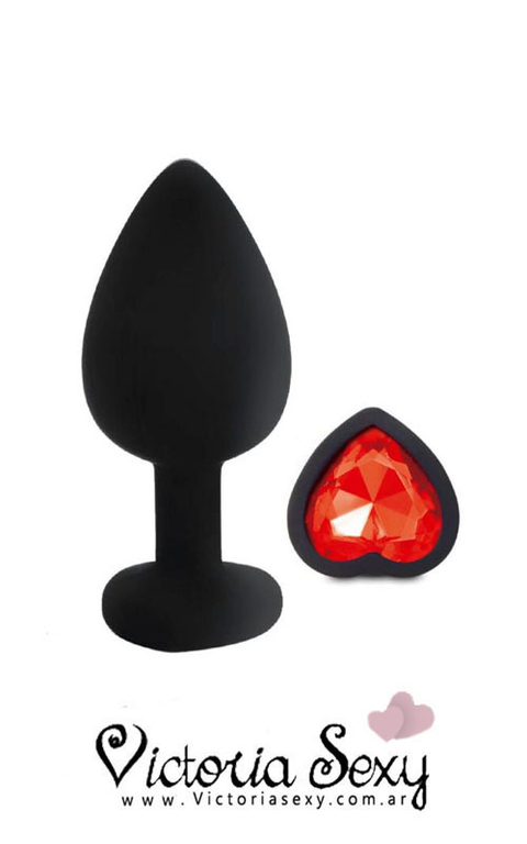 SILICONE PLUG LARGE stras ART 7053