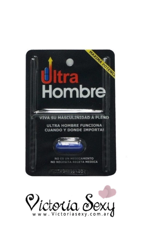 Pastilla Vigorizante ULTRA HOMBRE Art.4705 - comprar online