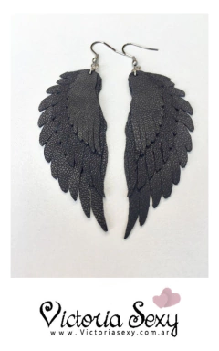 Aros de cuero de alas de ángel - Art