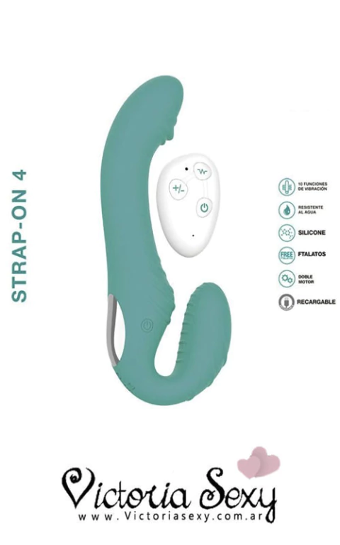 STRAP ON 4 recargable USB con control a distancia - Art 1415