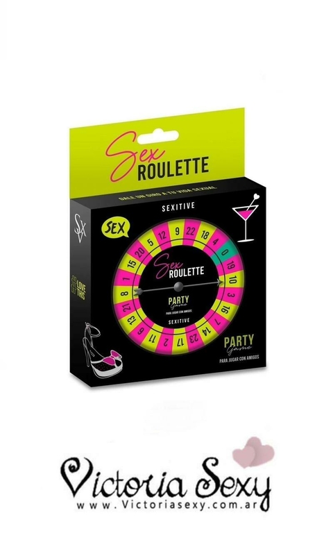 sexitive -Sex Roulette Party Game juego de ruleta para amigos art 7600