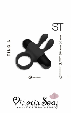 Anillo vibrador peneano USB Ring 6 - art 7082